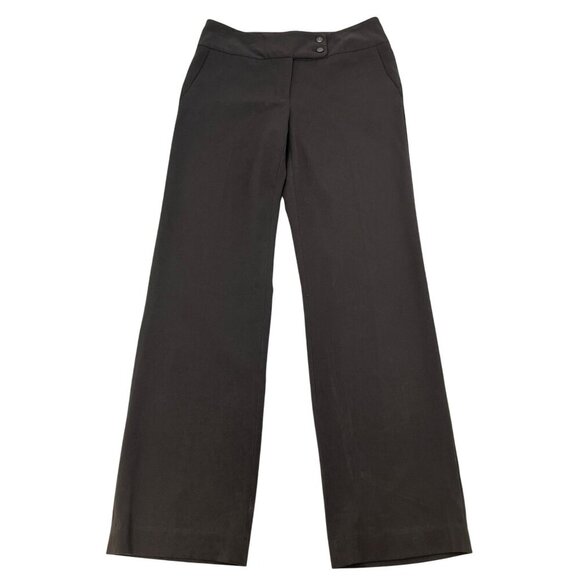 Apt.9 Women’s Modern Fit Dress Pants Mid Rise Brown Size 4 Pockets - Picture 1 of 9
